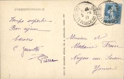 VINTAGE POSTCARD Touquet Paris Beach the Beach And Villas