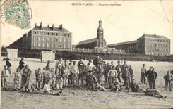 CPA Berck Plage L'Hopital Maritime