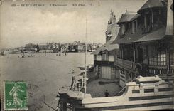 VINTAGE POSTCARD Berck Beach the Funnel