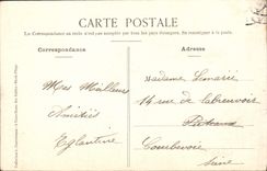 VINTAGE POSTCARD Berck Beach Rising Tide