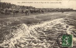 VINTAGE POSTCARD Berck Beach Seen Of the Beach Southern part taken on the open sea