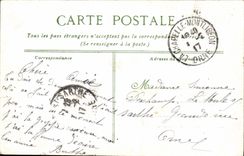 VINTAGE POSTCARD Paris Beach Boulevard Of the Sea