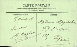 VINTAGE POSTCARD Standard Of Fish stew Folklore