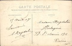 VINTAGE POSTCARD Boulogne On Sea the vault of the Sailors