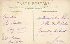 VINTAGE POSTCARD Berck Beach the beach in front of the Eden Casino Ass mule