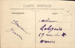 VINTAGE POSTCARD Boulogne On Sea the Port And the Piers Boats