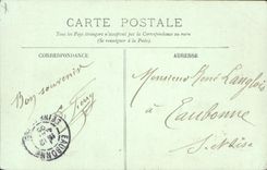 POSTAL Type De Pecbeur Fishes de la VENDIMIA