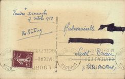 VINTAGE POSTCARD Heavy the Basilica of Notre Dame De Lourdes