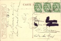 VINTAGE POSTCARD Holy François the Dirty ones