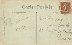 VINTAGE POSTCARD Valves L Town hall