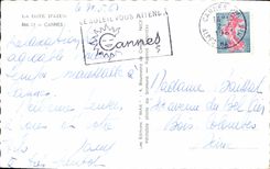 MODERN CARD the Dimension Of Cannes Azure