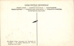 CPA Laurens Saint Bruno Refusant Les Presents Du Comte Eudes Palais Paris