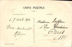 VINTAGE POSTCARD Heavy Sight Of the Cave