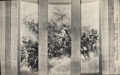 CPA Paris Chevet du Pantheon Detaille Vers la Gloire