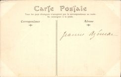 VINTAGE POSTCARD the Pantheon Christ announcing the destinies of the fatherland by Hebert