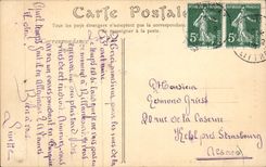 CPA Musee du Louvre Paris Ingres Apotheose de Napoleon 1er