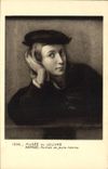 CPA Musee du Louvre Paris Raphael Portrait de jeune homme