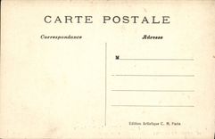 VINTAGE POSTCARD Daubigny spring Museum of Louvre Paris