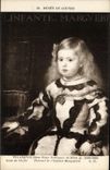 CPA Musee du Louvre Paris Velasquez Portrait de l'Infante Marguerite