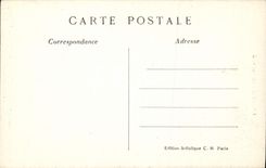 Museo de la POSTAL de la VENDIMIA de la lumbrera París Corot la charca