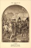 VINTAGE POSTCARD Bruges Hopital Holy Jean Memling Massacres of Cologne Chasse Sainte Ursule