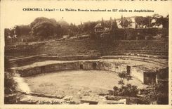CPA Cherchell Le theatre romain Amphitheatre