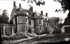 MODERN CARD Bonneval Abbey Florentin Saint Entered