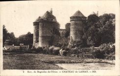 CPA Environs de Bagnoles de l'Orne Chateau de Lassay