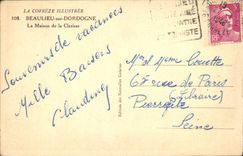 CPA Beaulieu Sur Dordogne La Maison de la Clarisse