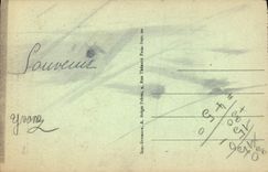 VINTAGE POSTCARD Mortagne Seen Interior of the School Bignon House of 15th