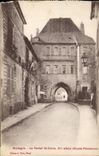 CPA Mortagne Le portail St Denis Musee Percheron 