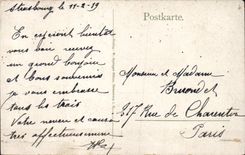 POSTAL de la VENDIMIA Estrasburgo (a)