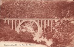 VINTAGE POSTCARD Ale Surroundings the Bridge of Abbarines