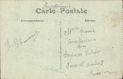 Opinión y el puente George V de Orleans de la POSTAL de la VENDIMIA