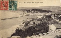 CPA Nice Vue generale prise du Mont Boron