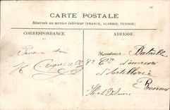 VINTAGE POSTCARD Paris Avenue Nicolas II Russia Russia