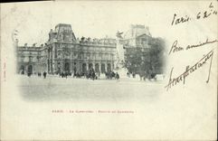 VINTAGE POSTCARD Paris the Carousel Rules De Gambetta