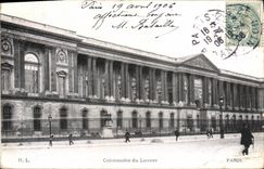 CPA Paris Colonnades Du Louvre