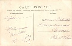 VINTAGE POSTCARD Enghien les Bains Edges of the Lake the Walk