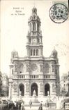 CPA Paris Eglise de la Trinite