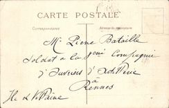 VINTAGE POSTCARD Montpellier Arc de Triomphe and Law courts