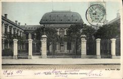 Casa de la central de las facultades de Lyon de la POSTAL de la VENDIMIA