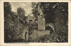 VINTAGE POSTCARD Der Granfenstein EIB Kaltenbach