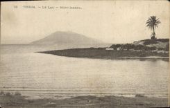 POSTAL Tindja de la VENDIMIA el montaje de Iskeul del lago