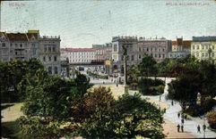 VINTAGE POSTCARD Berlin Beautiful Platz Alliance