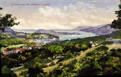 VINTAGE POSTCARD Gravosa MIT der Halbinsel Lapad