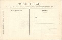 VINTAGE POSTCARD Vestibute D' Entree Hall of entry