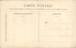 Museo de la POSTAL de la VENDIMIA del púlpito decorativo de los artes a las armas de Bretaña