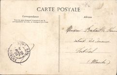 CPA Saint Malo Le Tombeau de Chateaubriand Un Jour de tempete