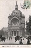 VINTAGE POSTCARD Paris Church St Augustin the Malesherbes boulevard
